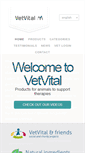 Mobile Screenshot of en.vetvital.com